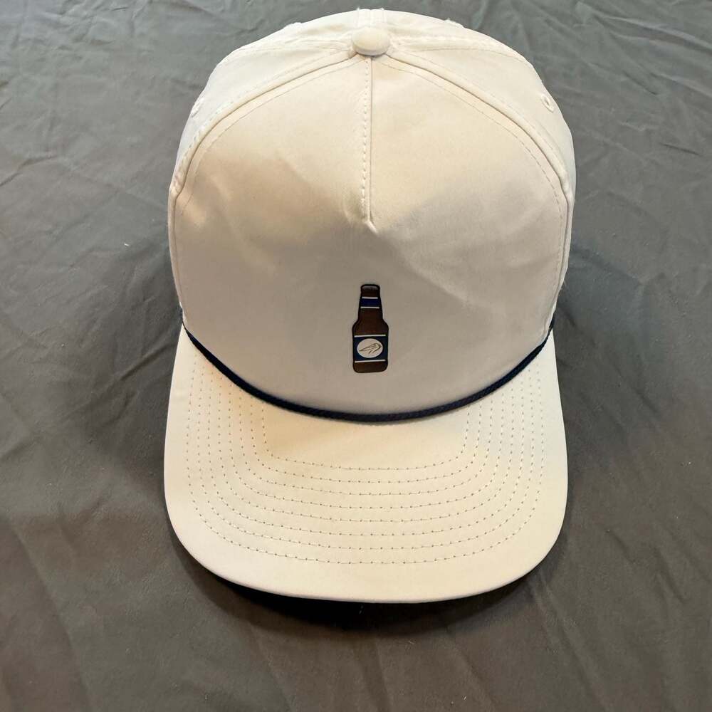 Imperial Pelican Golf Club Beer Bottle White Rope Snapback Hat